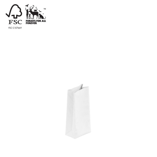 Shop for Shops Kraft paper gift bag medium 100 W x 220 H x 60 mm gusset(A8001.1WH)