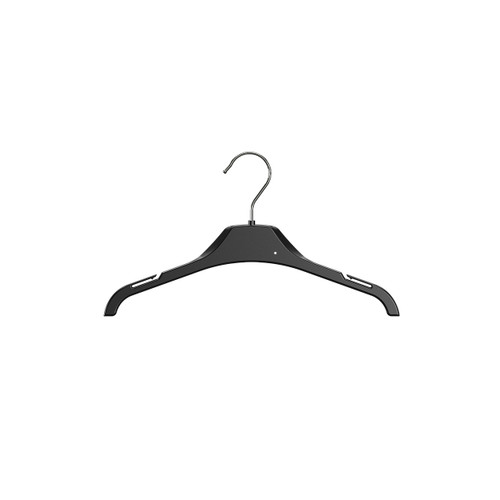 Plastic top hanger with wire hook 300 mm W(HW1300BK)