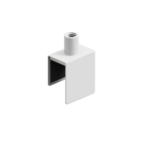 Signage hardware saddle fits post for Style rack 35 W x 20 D for Style rack post(T1225WTS)