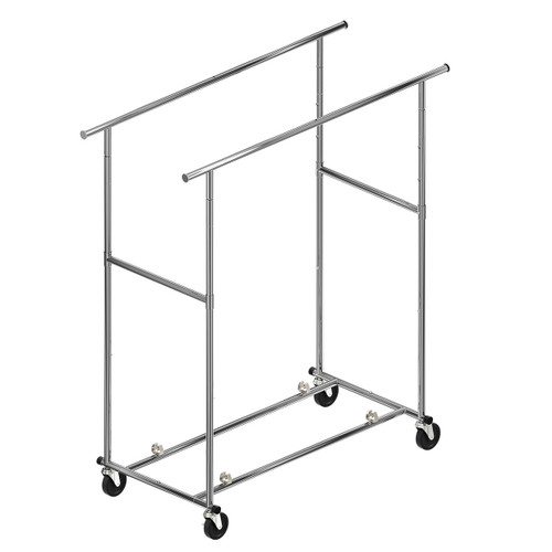 Shop for Shops Double collapsible mobile clothes rack SERIES 2(R1234.2CH)