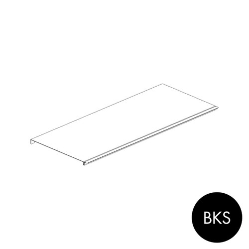Peggie shelf 820 W x 350 mm D - sits on 2 x 350 mm pegs(P3835BKS)
