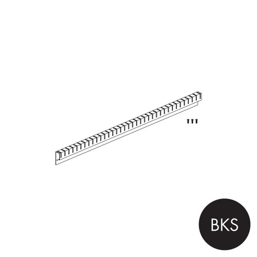 Shop for Shops MAXe 30 mm shelf divider rear adaptor 900 mm bay 893 W x 45 H x 25 mm D(E9119.4BKS)