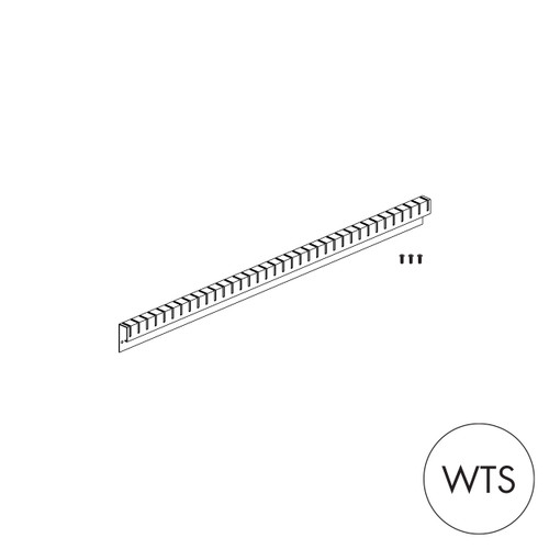 MAXe 30 mm shelf divider rear adaptor 900 mm bay  893 W x 45 H x 25 mm D(E9119.4WTS)