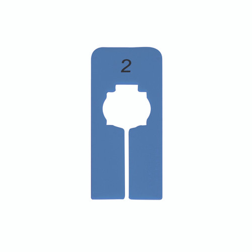 Shop for Shops Garment counter for change room - number 2 50 W x 126 mm H(A2072BL.2)