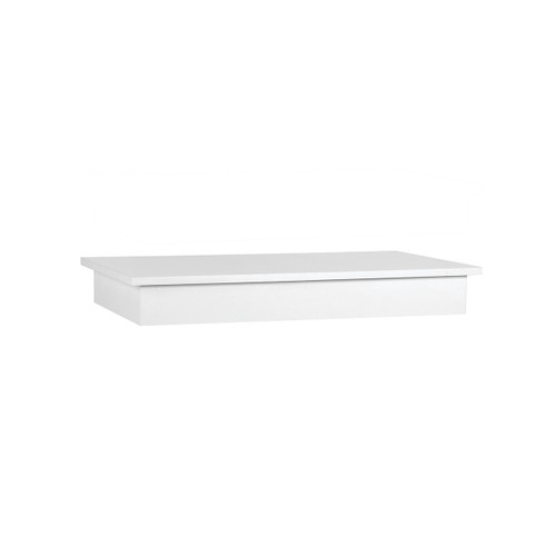 Plinth to suit 2 x wide glass cube unit  860 W x 440 D x 100 mm H(F1320WH)