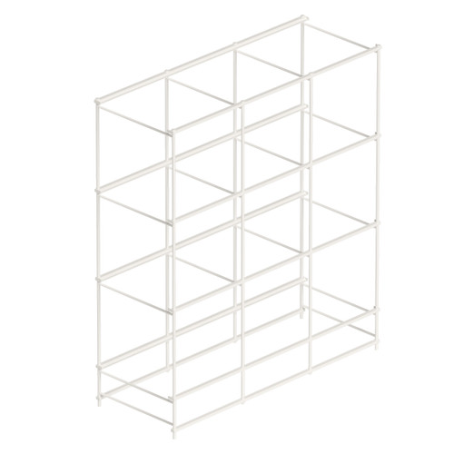 Shop for Shops Stilt folding frame for 4 x 1170 x 400 mm shelves 1176 W x 1345 H x 440 mm D(F1834WTS)