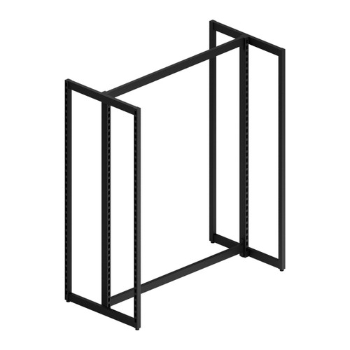 MAXe H frame gondola 1200 bay & 2 x 600 mm end bays - 1480 mm H 1294 W x 632 D x 1480 mm H(E0614BKS)