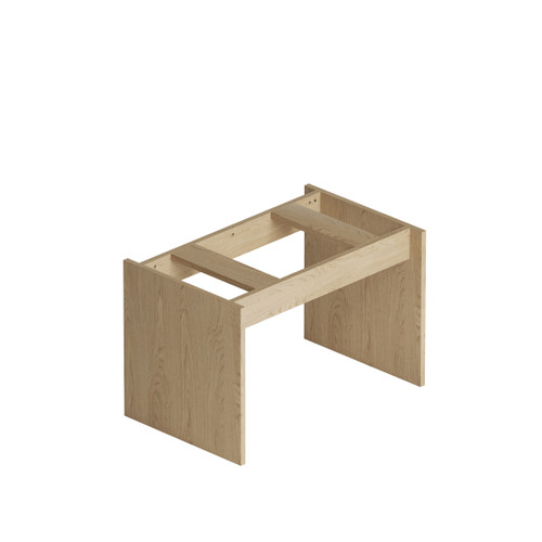 Shop for Shops Ditto table frame - timber large 1200 W x 750 D x 780mm H(D6862OAK)