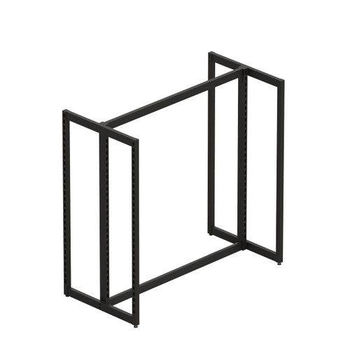 MAXe H frame gondola 1200 bay & 2 x 600 mm end bays 1288 W x 632 D x 1240 mm H(E0612BKS)