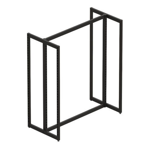 MAXe H frame gondola 1200 bay & 2 x 600 mm end bays 1288 W x 632 D x 1480 mm H(E0615BKS)