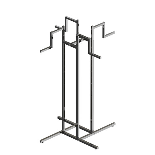 4-Way Rack Kit With 4 x Stepped Arms  Chrome(RFWK4STD.1CH)