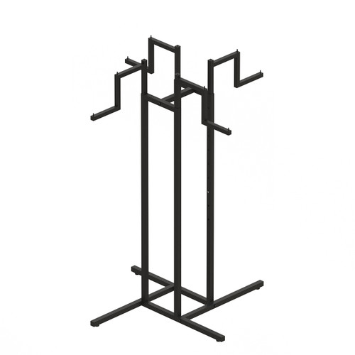 4-Way Rack Kit With 4 x Stepped Arms  Black Sand(RFWK4STD.1BKS)