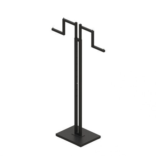 2-Way Rack Kit With 2 x Stepped Arms  Black Sand(RTWK2STD.1BKS)