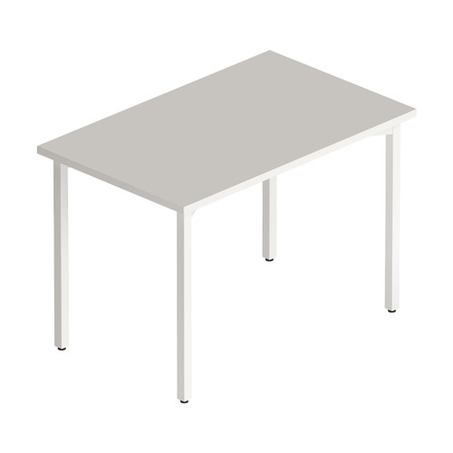 Table with folding base large with 30 mm thick top 1200 W x 750 D x 810 mm H(M9000WHWTS)