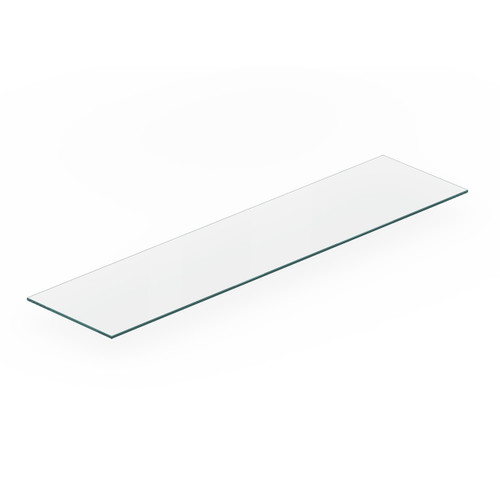 MAXe 8 mm glass shelf 300 D - 1200 mm bay 1190 W x 8 mm Thick(E53312.4CG)