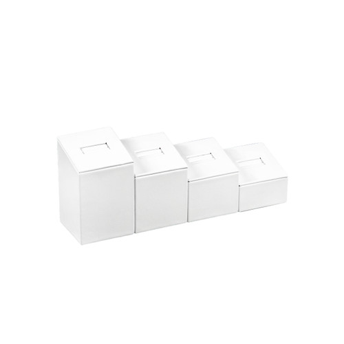 Aura Set of 4 Ring Slot Display Stands  50 W x 50 D x 41 - 83 mm H(J5209CRM)