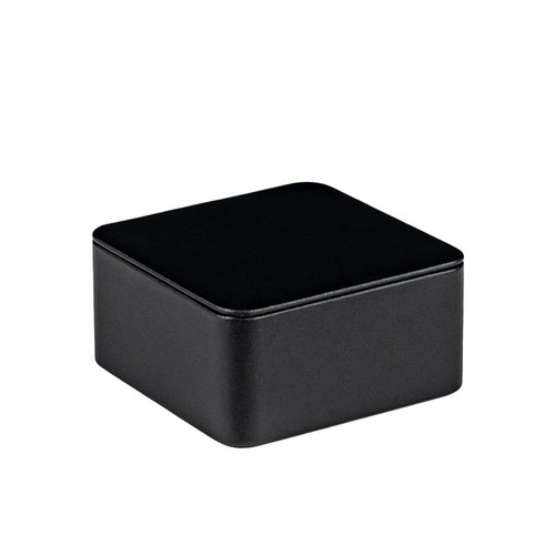 Aura Square Pedestal  102 W x 102 D x 50 mm H(J5508BLK)