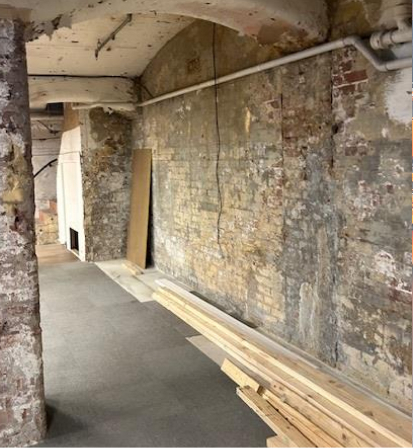 Original basement space