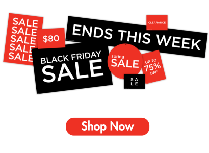 Black Friday 2025 Sale Retail Signage