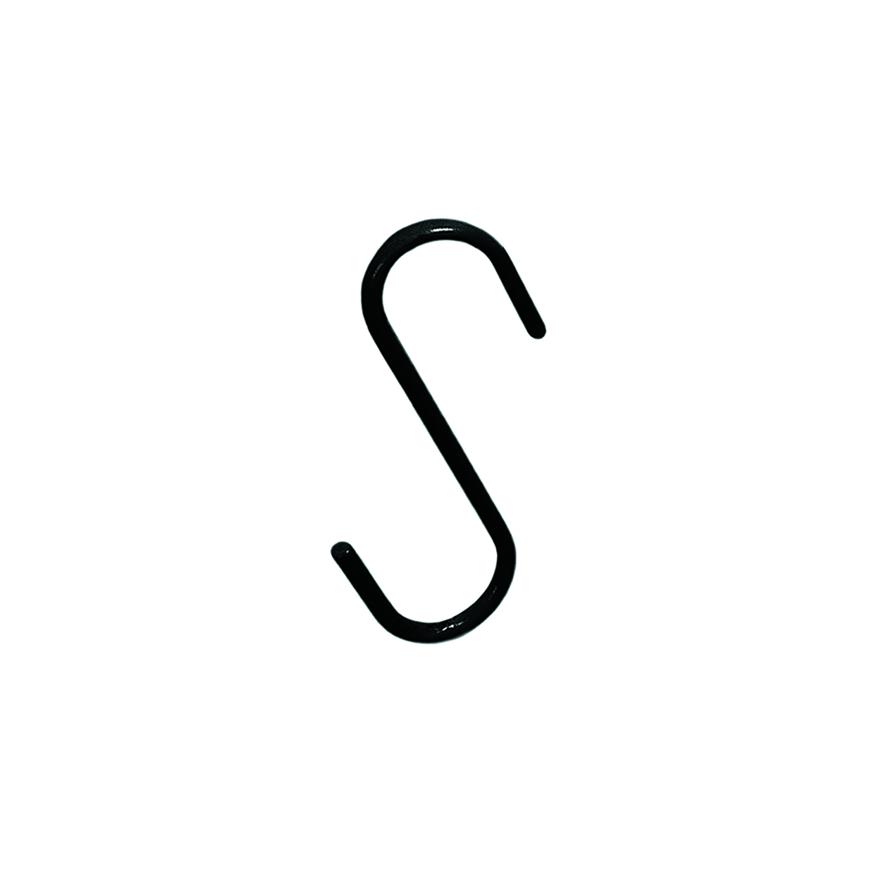 S hook extra large pack of 10  130 H x 94 W x 5 mm Wire(A1383BK)