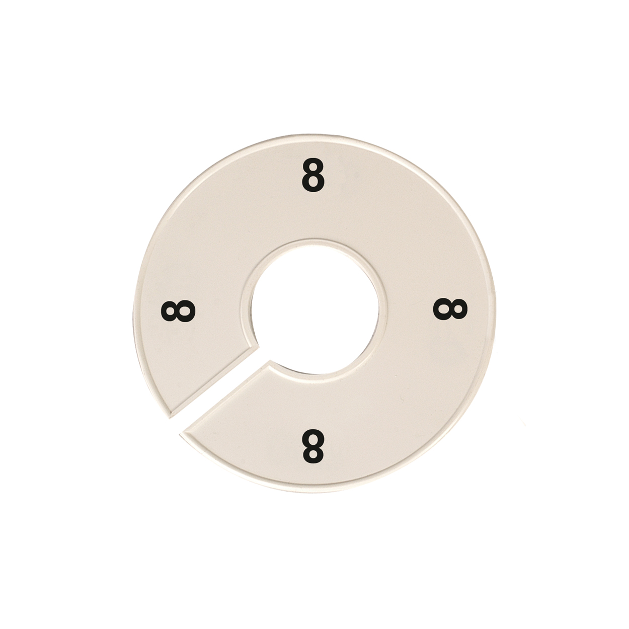 Size divider for rail size 8  40 DIA Inner x 113 mm DIA Outer(A2074WH.08)