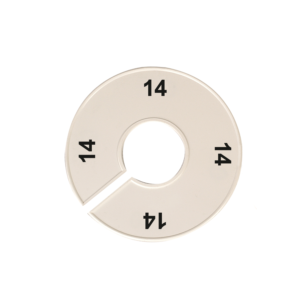 Shop for Shops Size divider for rail size 14 40 DIA Inner x 113 mm DIA Outer(A2074WH.14)