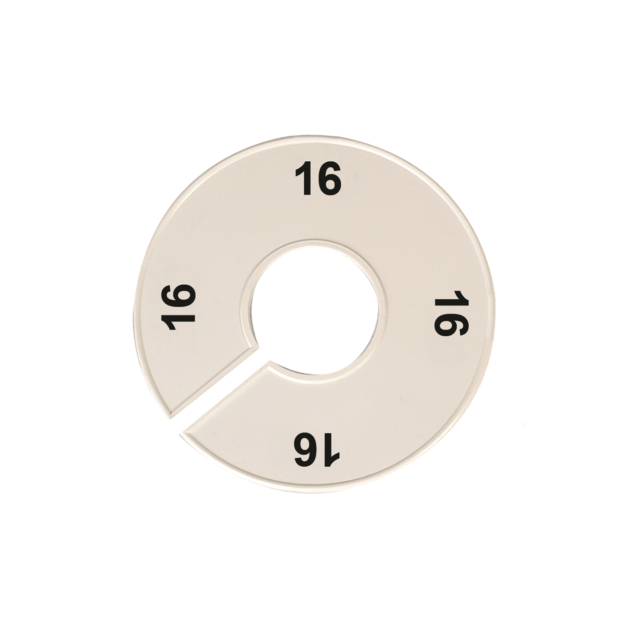 Size divider for rail size 16  40 DIA Inner x 113 mm DIA Outer(A2074WH.16)