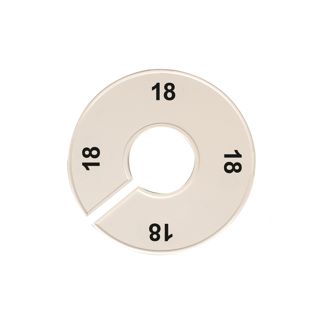 Shop for Shops Size divider for rail size 18 40 DIA Inner x 113 mm DIA Outer(A2074WH.18)