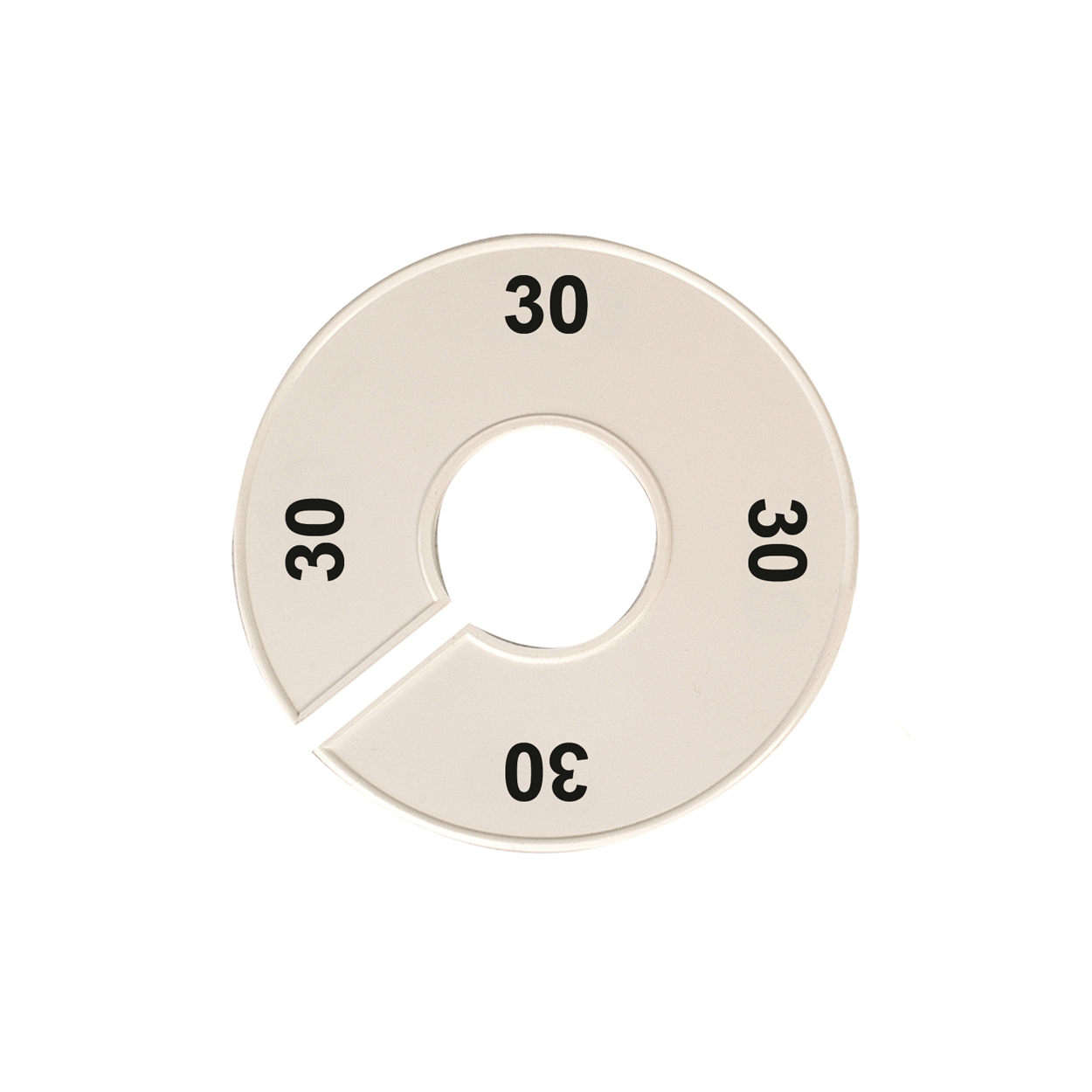 Size divider for rail size 30  40 DIA Inner x 113 mm DIA Outer(A2074WH.30)