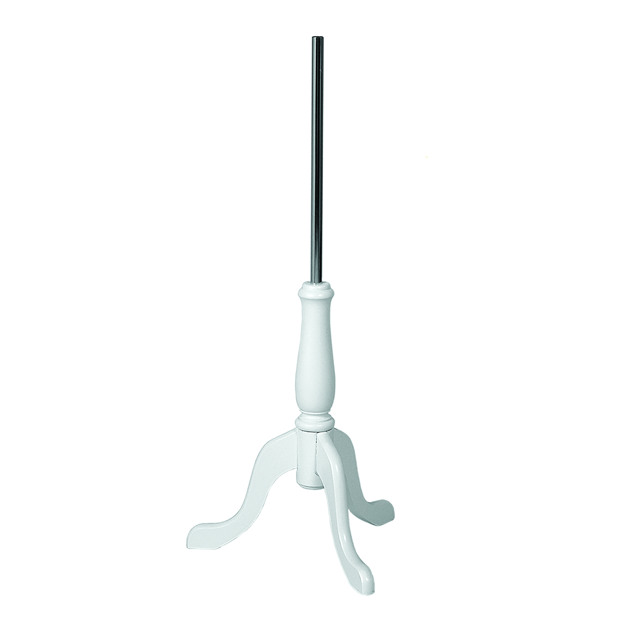 Shop for Shops Timber tripod stand with pole for torsos or busts Base 420 triangular 1260 mm H(B7660WH)