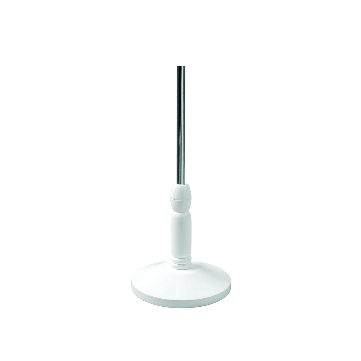 Shop for Shops Round timber stand with pole for child torsos or busts Base 260 DIA 740 mm H(B7662WH)