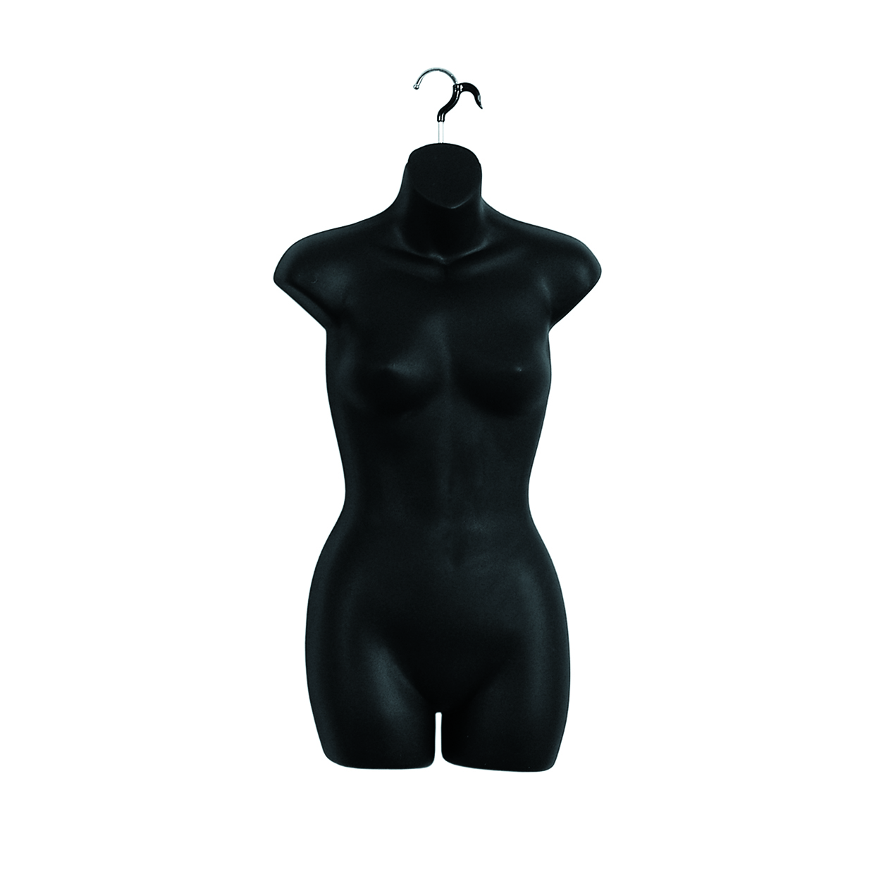 Shop for Shops Female S-M torso front with hanging hook 770 mm H(B9030BK)
