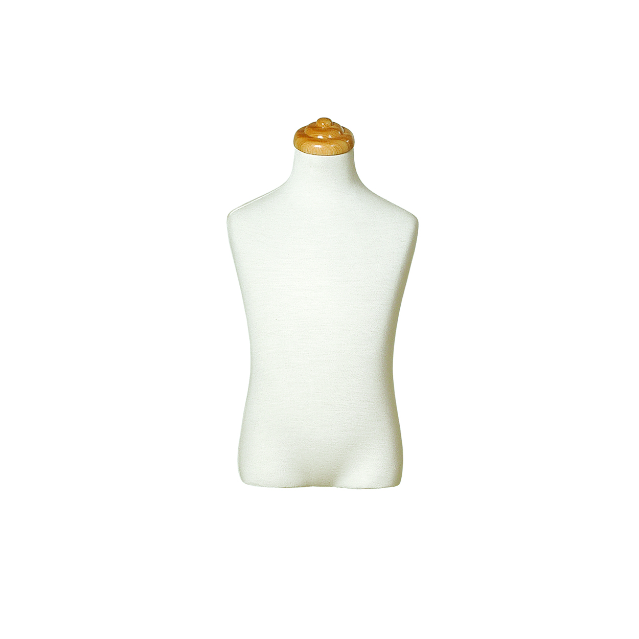 Shop for Shops Kids fabric bust ages 5-6 mid length to hip HT=450, Chest=630, W=580 mm(B9140WH)