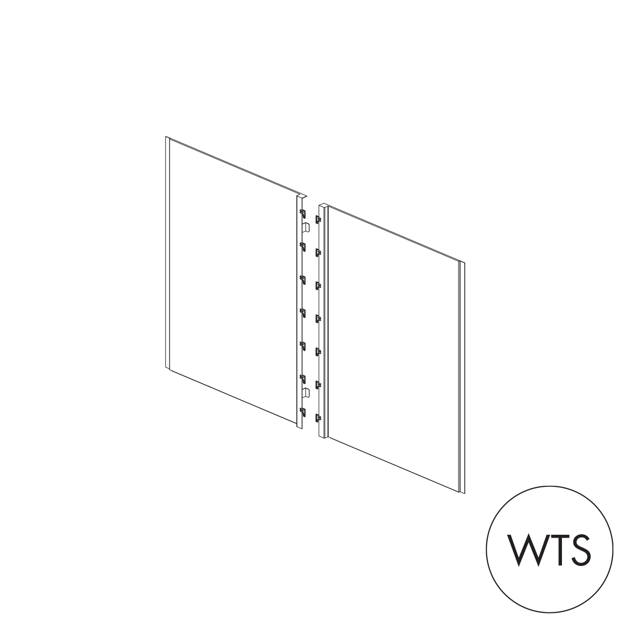 Shop for Shops MAXe end bay inner metal panel set 560 H - 900 mm bay 447 W x 17 mm Thick(E0709.4WTS)