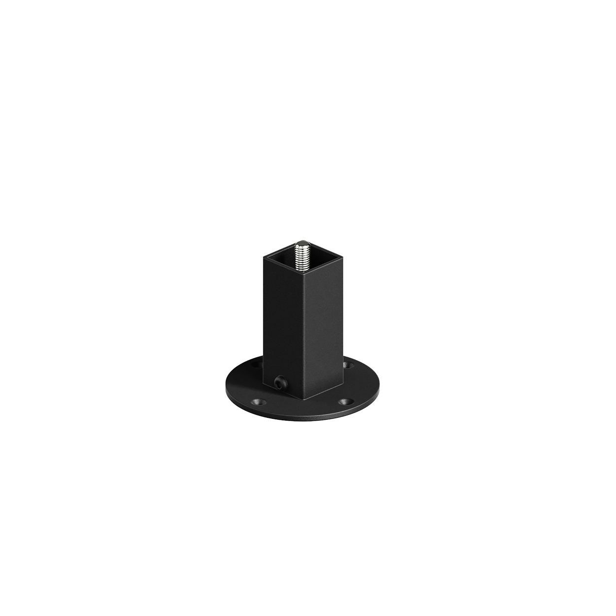MAXe single sided post floor to ceiling mount  94 H x 100 mm DIA(E1002.4BKS)