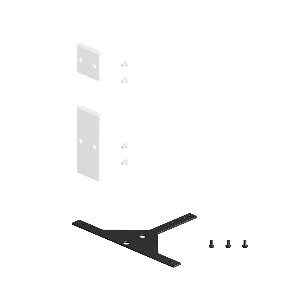 Shop for Shops MAXe end bay joining set 165 W x 237 D x 3 mm Thick(E2100.4WTS)