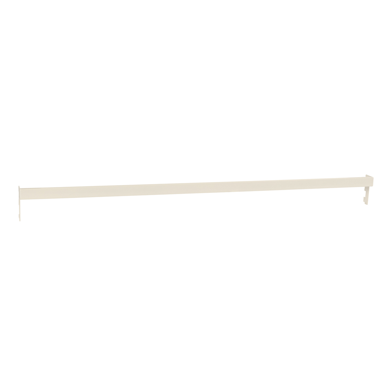 MAXe backrail 1200 mm bay  1198 W x 32 H x 12.7 mm D(E4012WTS)