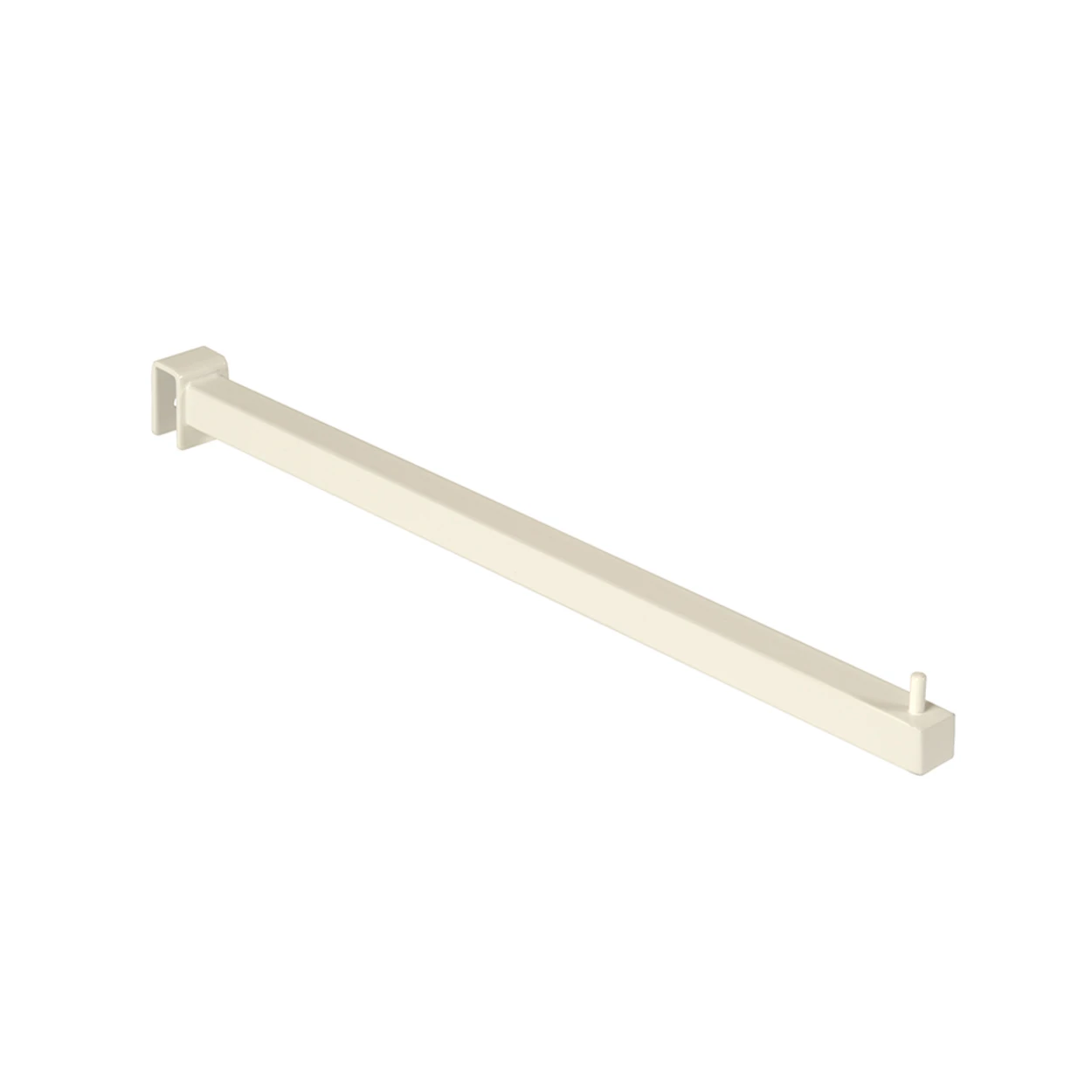 MAXe backrail straight arm 400 mm D  18 x 18 mm section(E4840WTS)