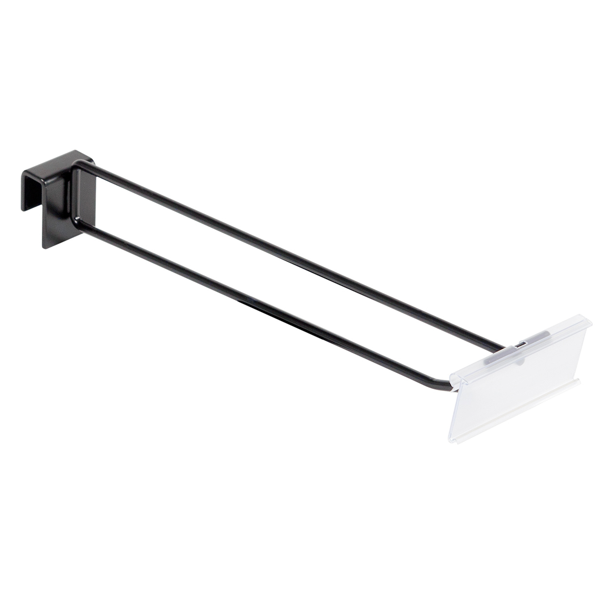 Shop for Shops MAXe backrail hook ticket flipper 300 mm D 5 DIA wire - 80 x 26 mm ticket(E49230BKS)