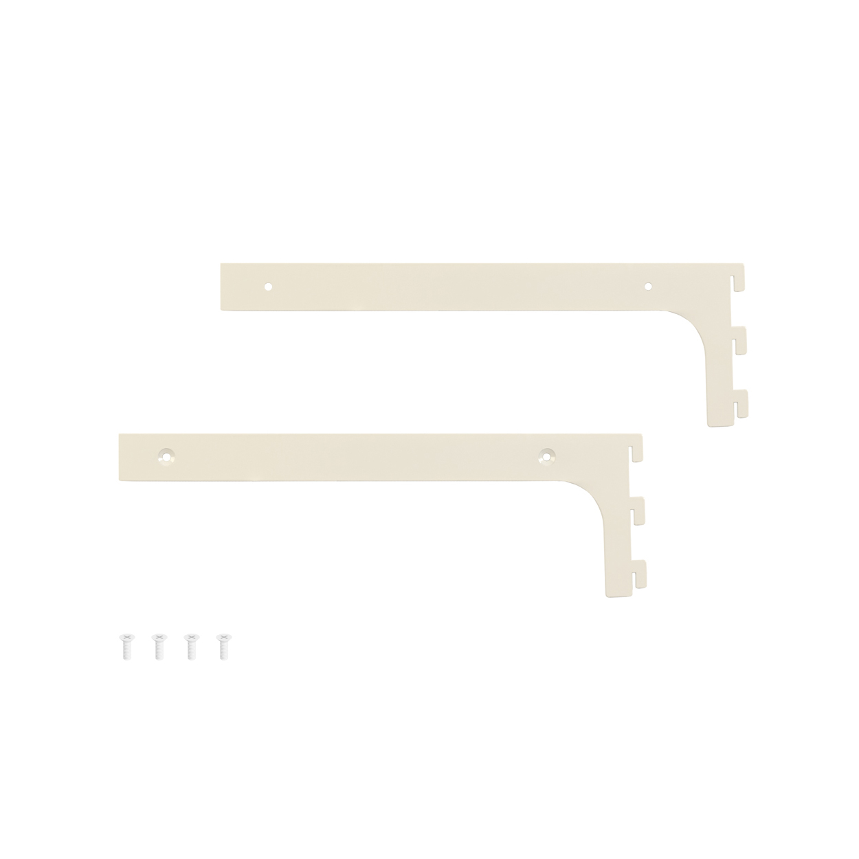 Shop for Shops MAXe 30 mm shelf bracket set 300 mm D 30 H x 2.5 mm Thick(E6003WTS)