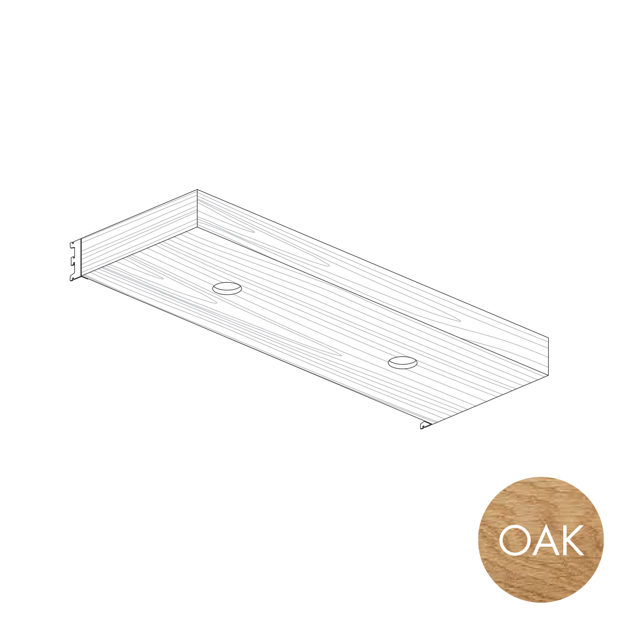Shop for Shops MAXe downlight pelmet box 1200 mm bay 100 H x 400 mm D(E61412.4OAK)