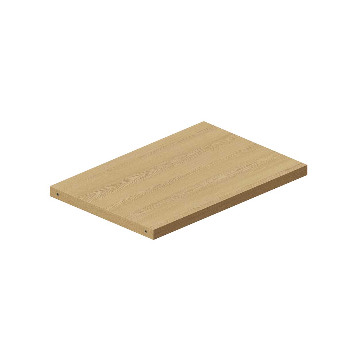 MAXe 30 mm shelf 400 D - 600 mm bay  593 W x 30 mm Thick(E6406OAK)