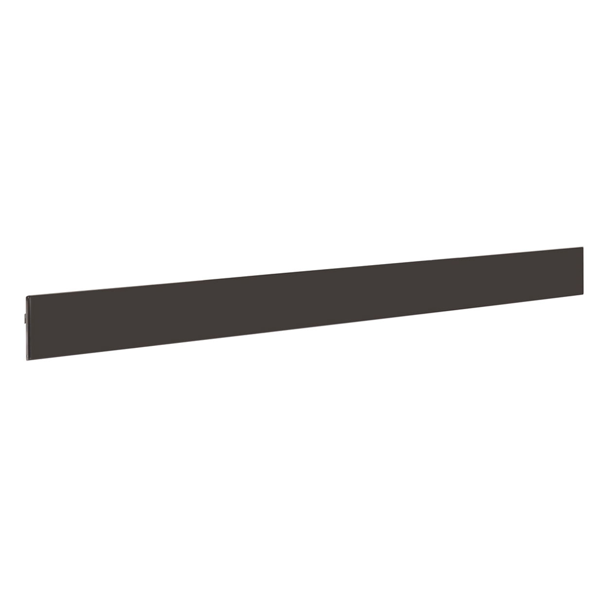 MAXe metal skirt 1200 mm bay  1190 W x 120 H x 18 mm Thick(E8812BKS)