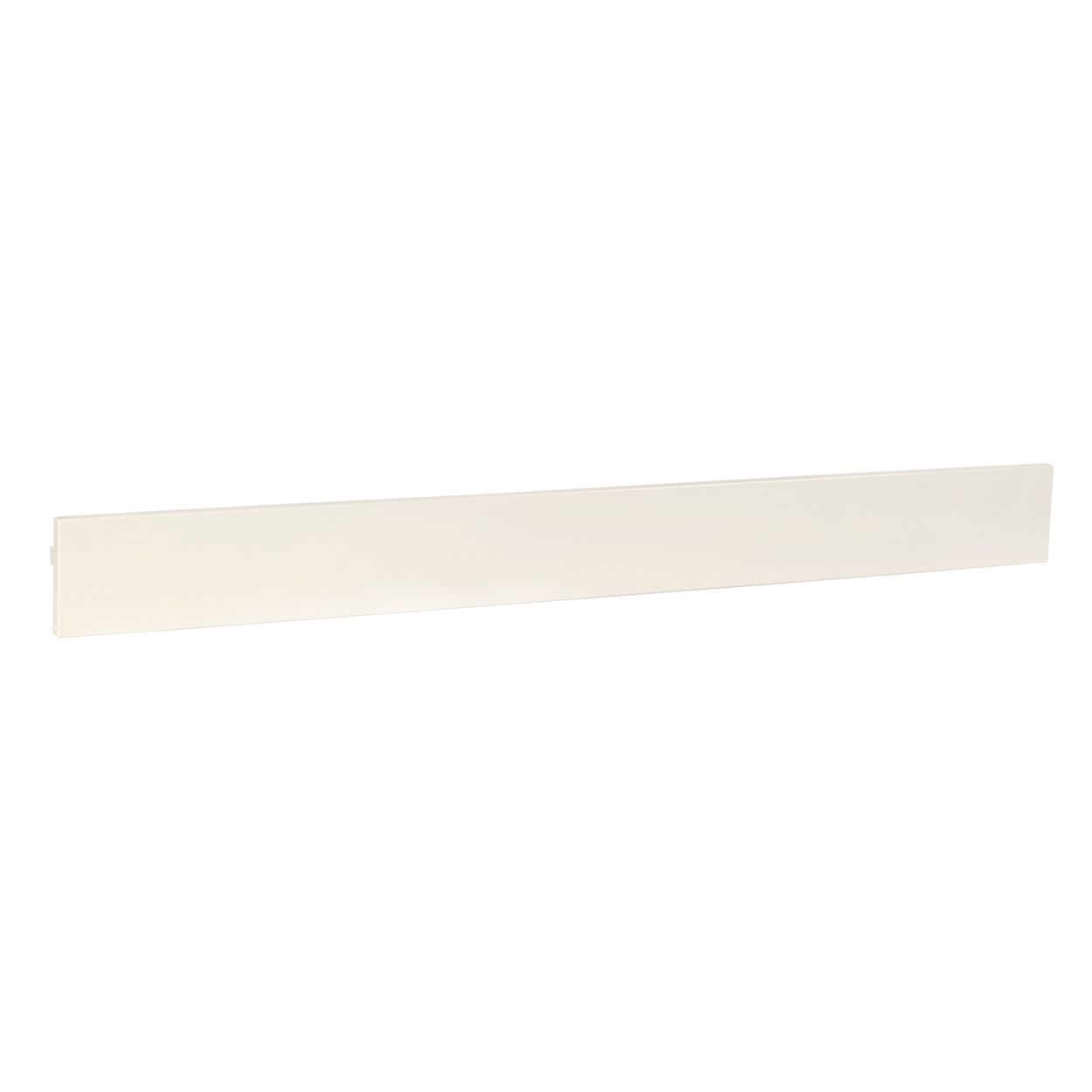 MAXe metal skirt 1200 mm bay  1190 W x 120 H x 18 mm Thick(E8812WTS)