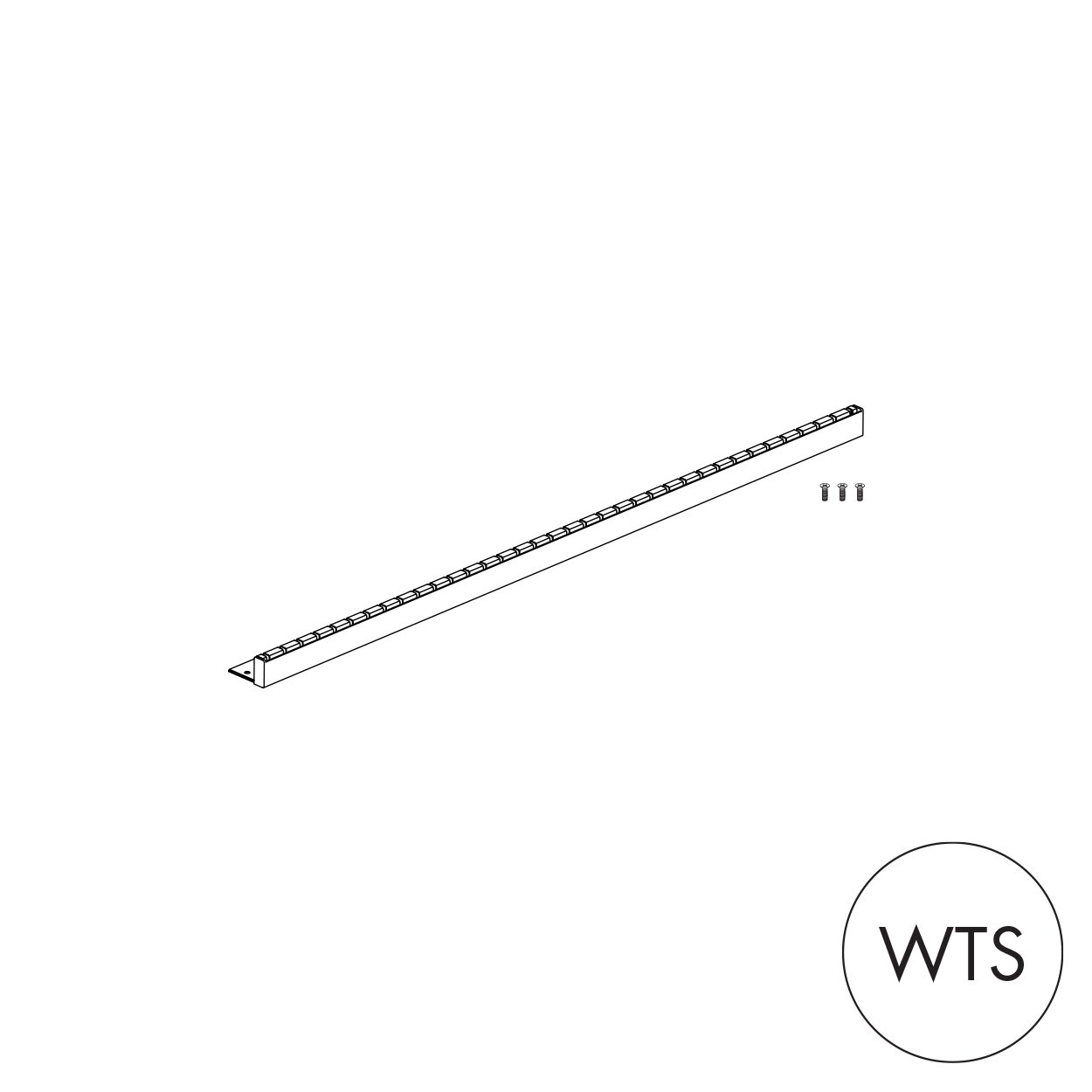 Shop for Shops MAXe 30 mm shelf front fence adaptor 900 mm bay 898 W x 32 H x 56 mm D(E9109.4WTS)