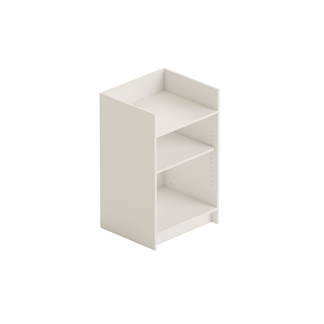 Shop for Shops Register counter timber lamin. With adjustable shelf 600 W x 965 H x 508 mm D(F4000WH)