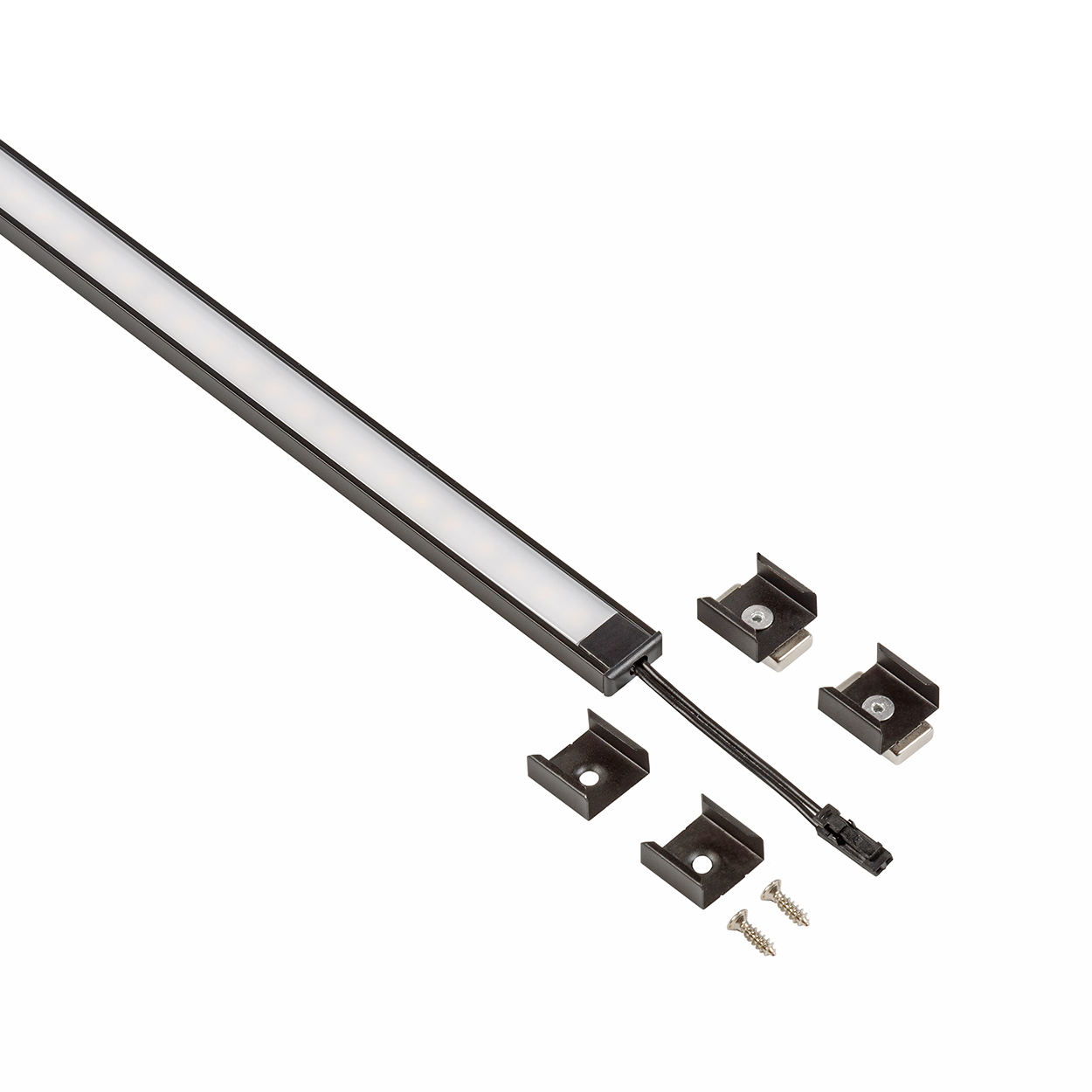 Shop for Shops MAXe LED bar 850 mm - 7.68 Watts - 4000 K 15 D x 6 mm Thick(L0109.40BLK)