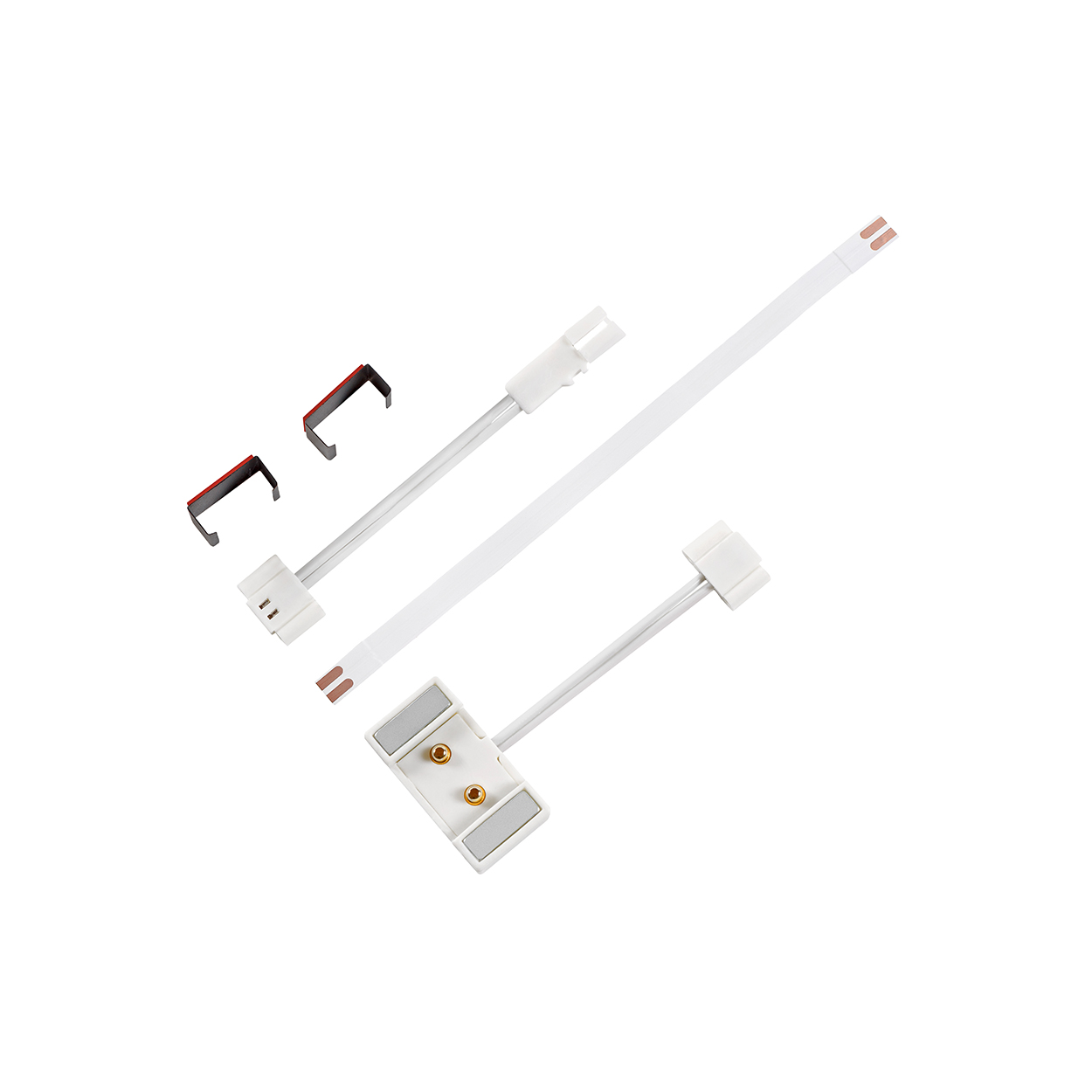 Shop for Shops MAXe glass shelf power cable set 300 mm D 250 L x 6 W x 0.5 mm Thick(L60303WHT)