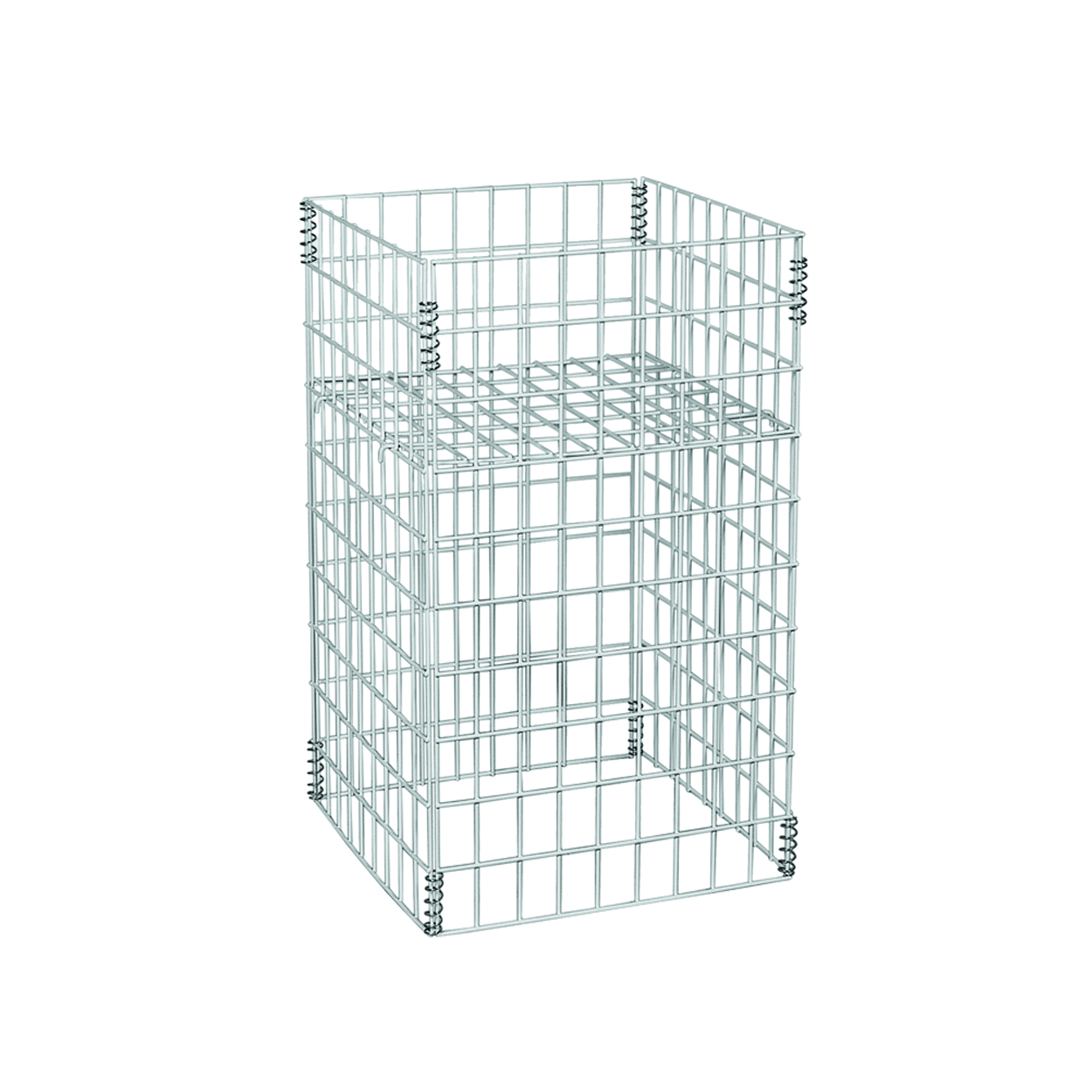 Shop for Shops Collapsible clearance wire bin small 460 W x 460 D x 760 mm H(M1465WH)