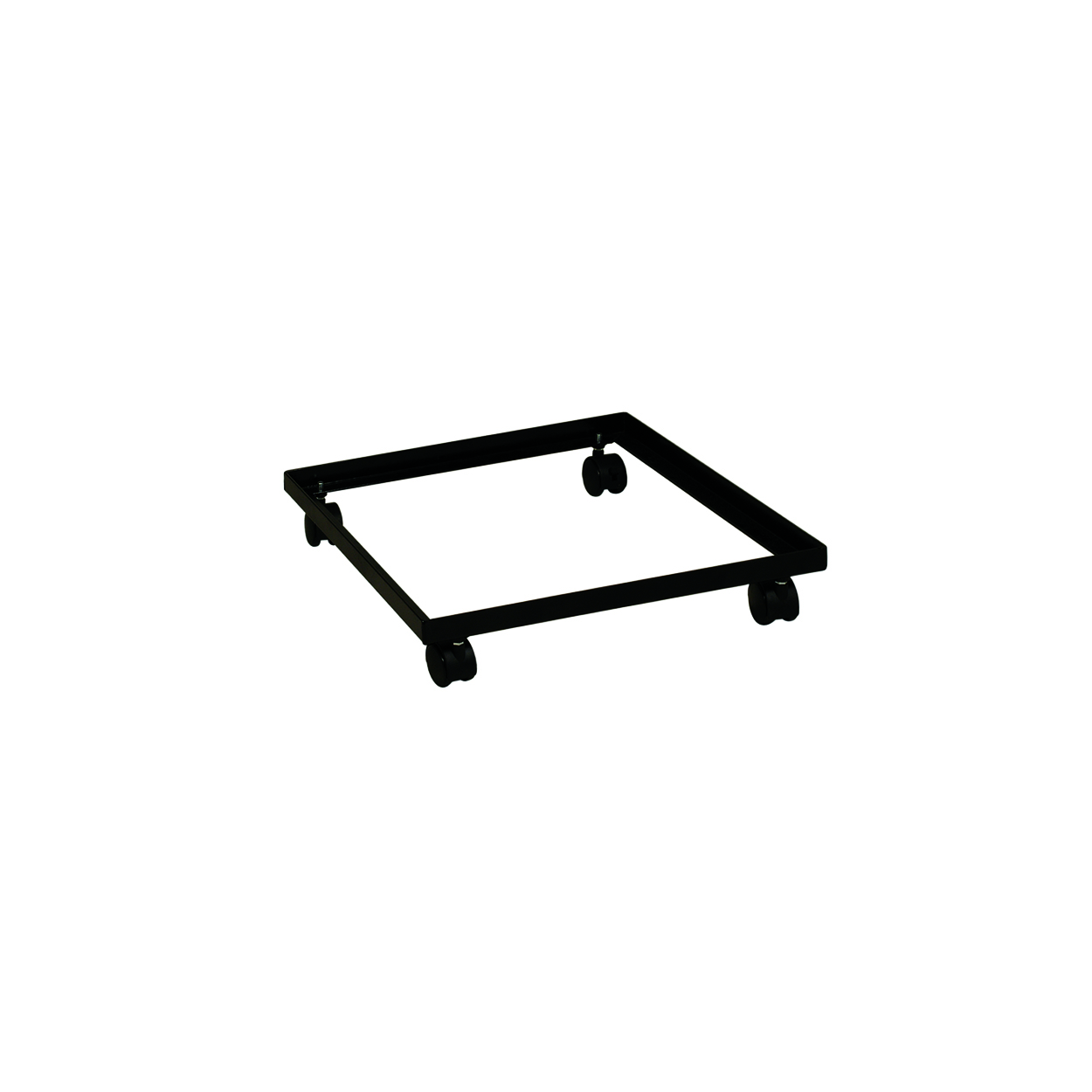 Shop for Shops Base with castors for M1465 clearance wire bin - small 470 W x 470 D x 100 mm H(M1466BK)